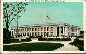 United States Post Office Rochester New York NY 1934 Postcard