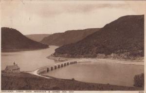 Rhayader Craig Caban Coch Goch Reservoir Welsh Vintage Postcard