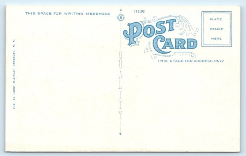 Oxomobile YARMOUTH Nova Scotia Canada Postcard