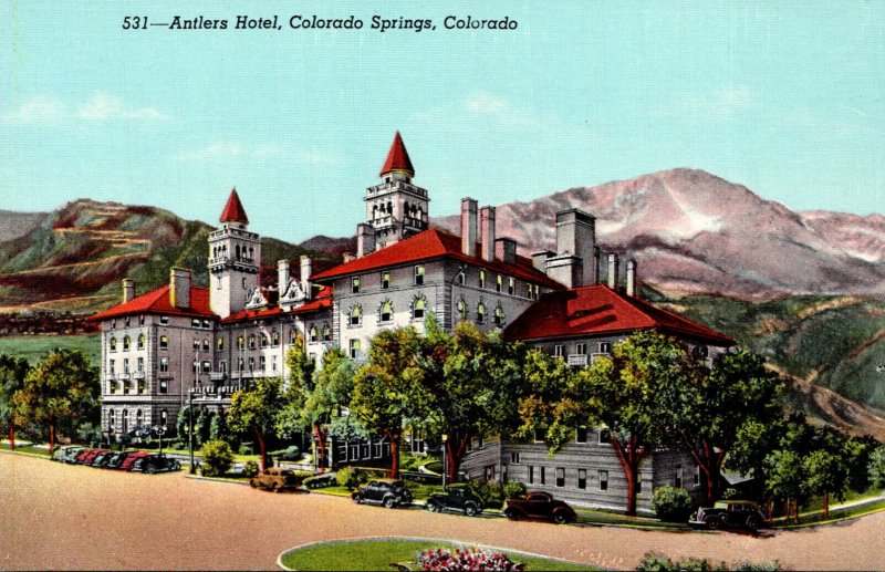 Colorado Colorado Springs The Antlers Hotel