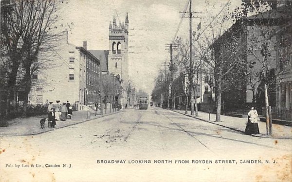Broadway Looking North from Royden Street Camden, New Jersey  