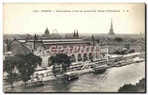 Paris - 13 - Panorama towards the new station d & # 39Orleans - Old Postcard ...