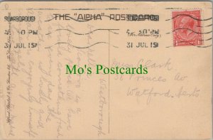 Genealogy Postcard - Clark - 38 Princes Avenue, Watford, Hertfordshire RF8731