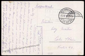 Germany WWI General von Hindenburg Child Humor Jux Kitsche Patriotic PPC 70083