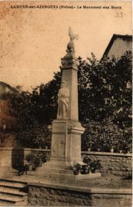 CPA LAMURE-sur-AZERGUES - Le Monument aux Morts (450806)