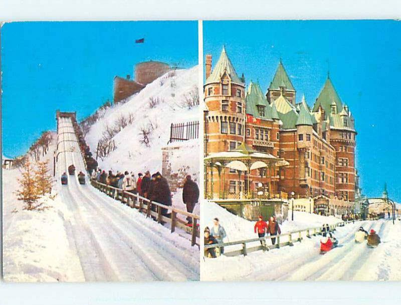 Pre-1980 TOWN VIEW SCENE Quebec City QC p9470