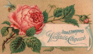 1880s-90s Lydia E. Pinkham's Vegetable Compound Positive Cure Ham's Liver Pills