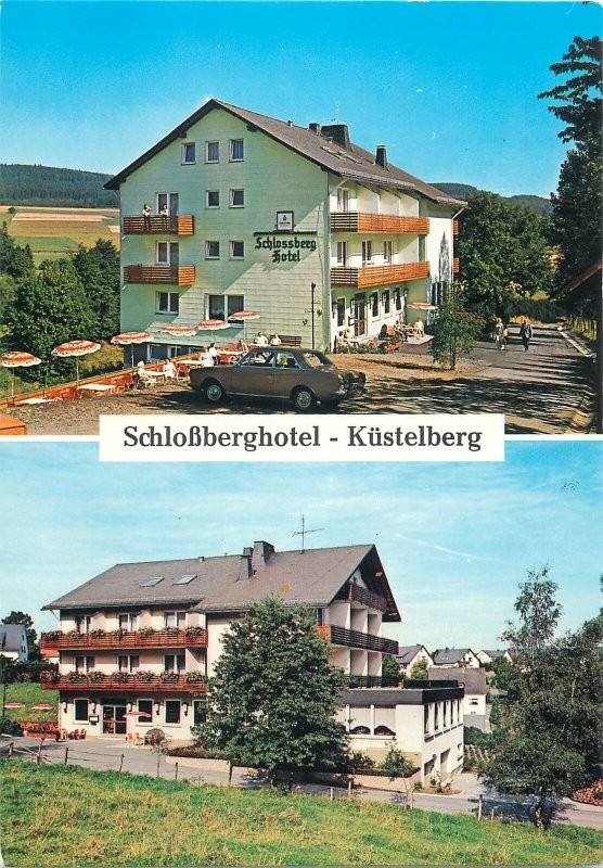 Postcard Germany Schlossberghotel Kustelberg