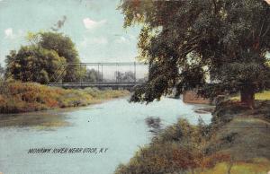 Utica New York 1910 Postcard Mohawk River