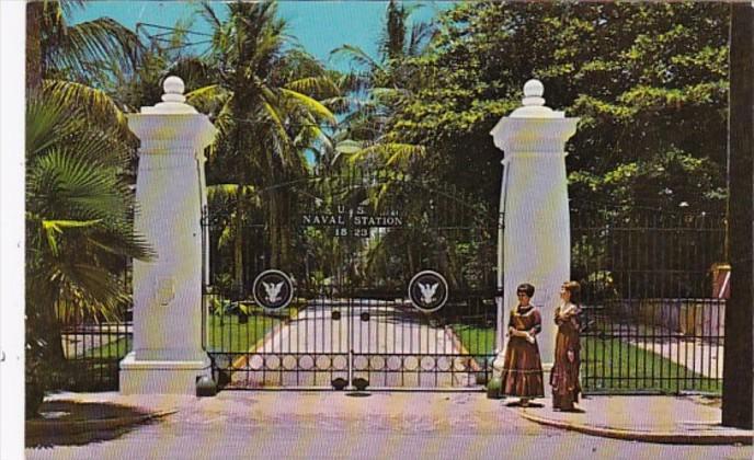 Florida Key West Presidential Gates U S Naval Station