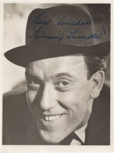 Tommy Trinder WW2 Comedian Hand Signed 7x5 Photo Autograph