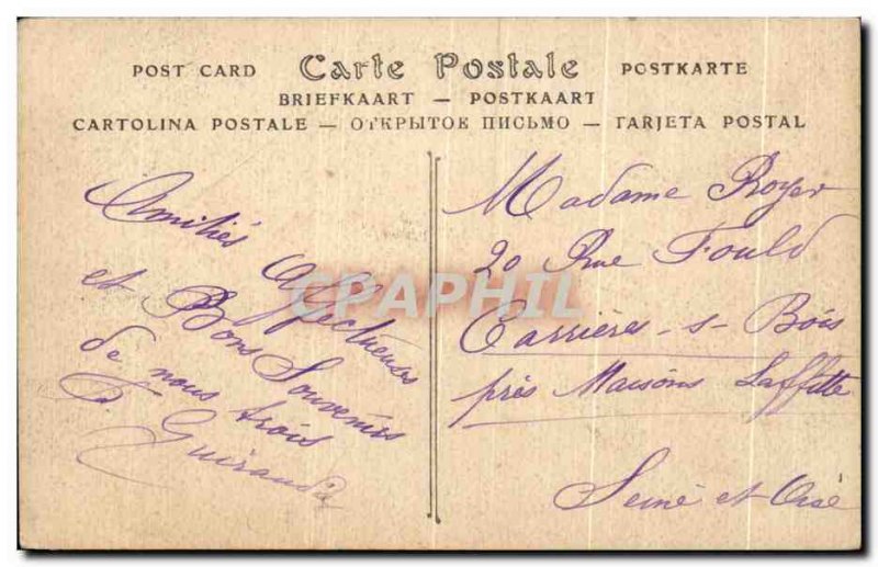 Old Postcard Herblay L & # 39Eglise