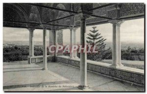 Old Postcard Tunisia Tunis Interior of Kubba Belvedere