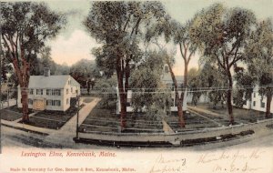 Lexington Elms, Kennebunk, Maine, Very Early Postcard, Used in 1907