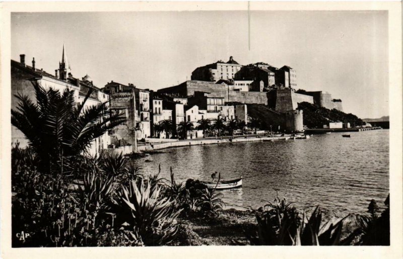 CPA CORSE - CALVI - La haute ville et le Golfe (710494)