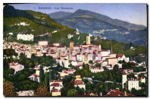 Old Postcard Grasse General view