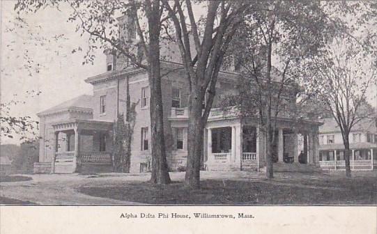 Alphya Delta Phi House Williamstown Massachusetts 1908