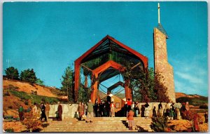 Rancho Palos Verdes California Wayfarer's Chapel Near Portuguese Bend Postcard