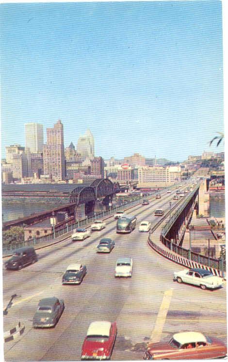 Liberty Bridge Pittsburgh Pennsylvania PA