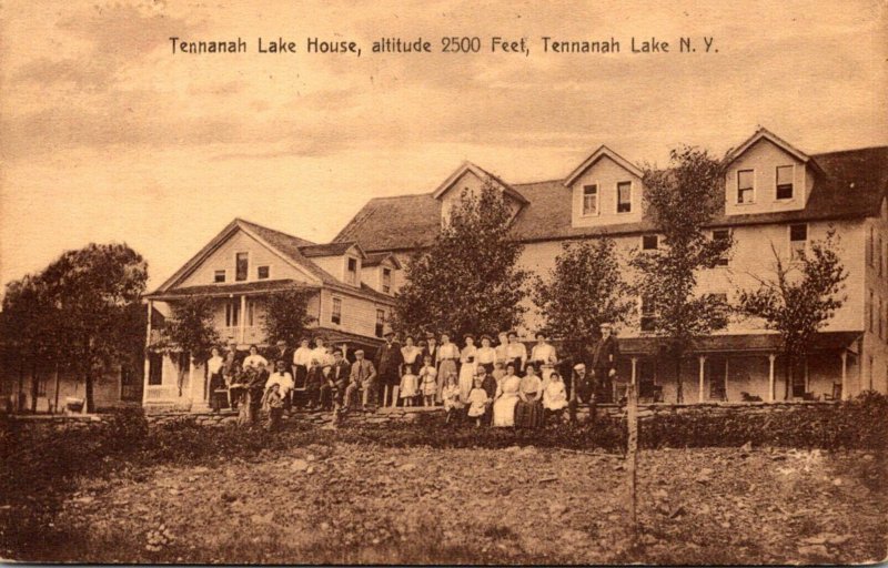 New York Tennanah Lake The Tennanah Lake House 1912