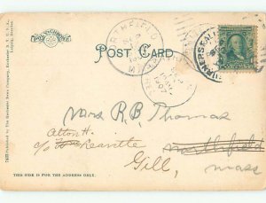 Pre-1907 RIVER SCENE Plattsburgh New York NY AE7009