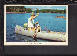 Greetings From Eagle River,WI Postcard 