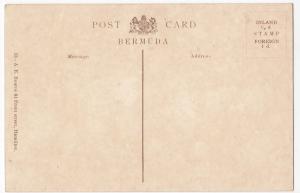 Bermuda; The Town OF St Georges PPC By AE Bourne, Unused, c 1910's, Shows Docks