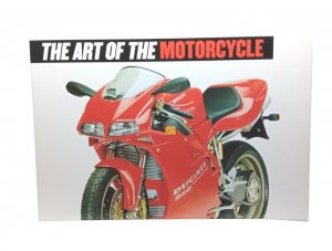 Ducati 916 916cc 1994 The Art Of The Motorcycle Vintage Postcard 1999