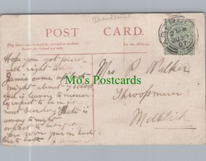 Genealogy Postcard - Walker, Throopmuir, Methlick, Aberdeenshire GL488