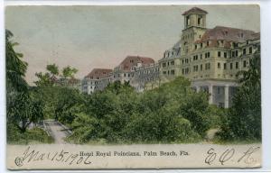 Royal Poinciana Hotel Palm Beach Florida 1906 postcard