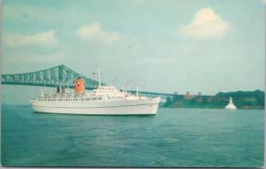 Empress of England Boat Ship Canadian Pacific Liner Unused Vintage Postcard E29