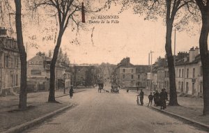 Essonnes Entree De La Ville Re Entrance Towns & Villages France Vintage Postcard