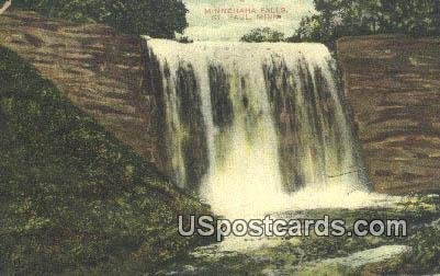 Minnehaha Falls in St. Paul, Minnesota