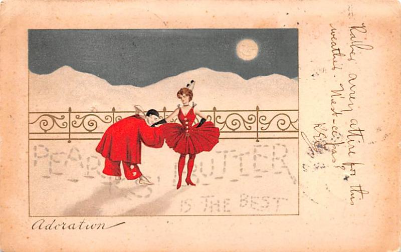 Advertising Post Card Peark's Butter is the best 1904