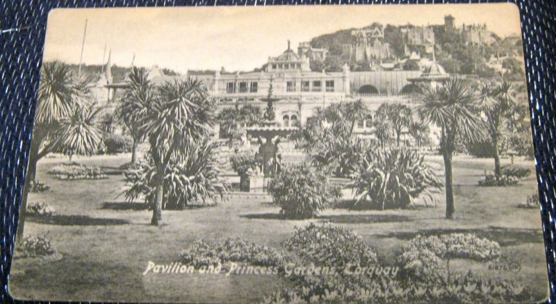 England Pavilion and Princess Gardens Torquay - unposted