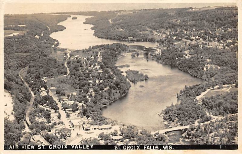 Saint Croix Falls Real Photo Saint Croix Valley WI 