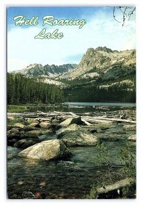 Hell Roaring Lake Stanley Basin Idaho Postcard Continental Scenic View Card