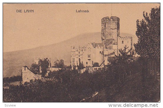 DIE LAHN, Germany, PU-1933; Lahneck