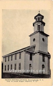 Dutch Reformed Church - Bloomingburg, New York NY  