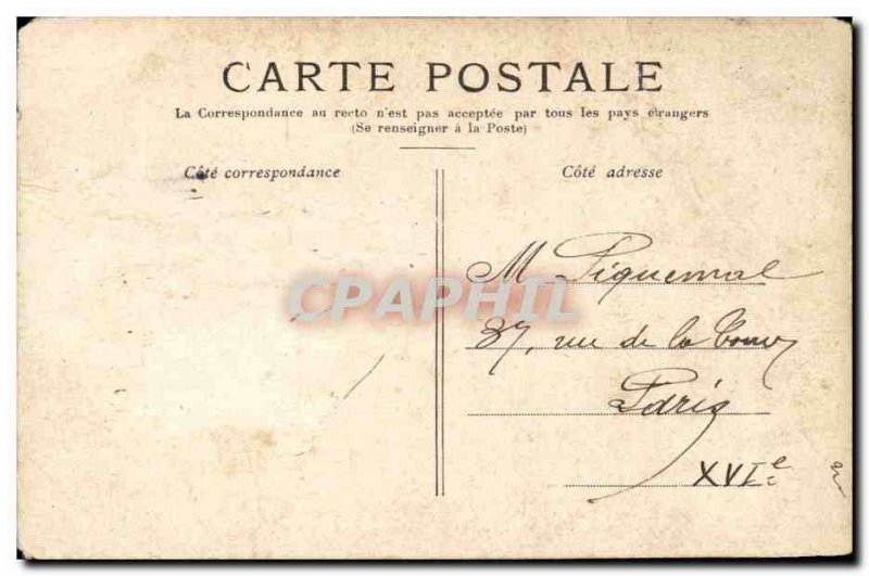 Paris - 1- Concierge - Old Postcard