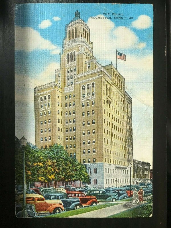 Vintage Postcard 1957 The (Mayo) Clinic Rochester Minnesota