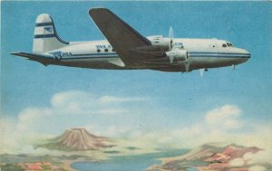 Pan Am Airlines Clipper Fleet • Vintage Postcard from Mexico