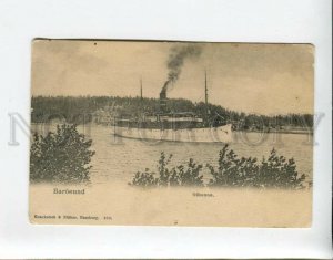 3161181 Finland BAROSUND Oihonna Ship Vintage postcard