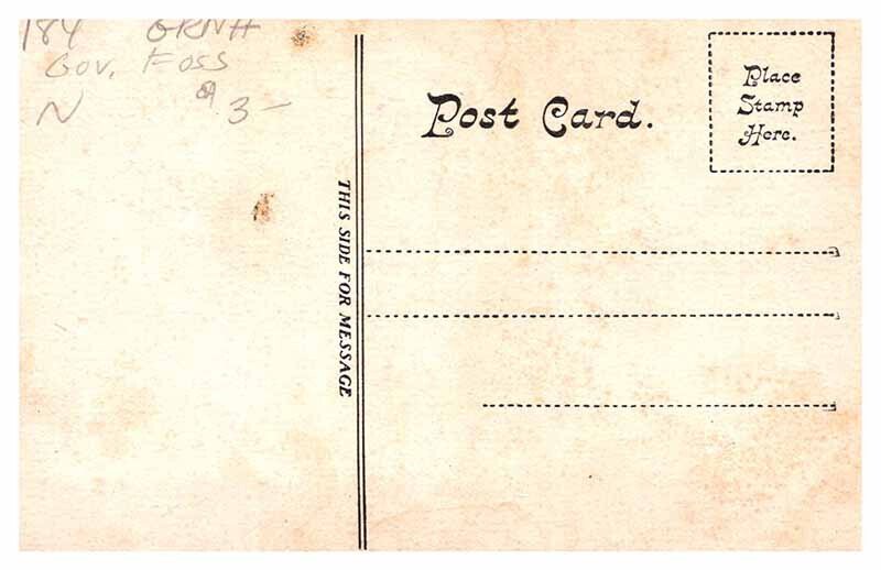 Postcard BUILDING SCENE Boston Massachusetts MA AS7355