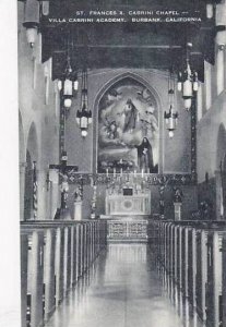 Califorinia Burbank  St. Frances X. Cabrini Chapel Villa Cabrini Academy Artvue