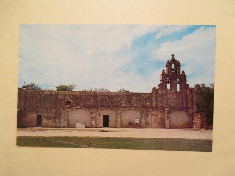 Mission San Juan de Capistrano San Antonio Texas TX Postcard
