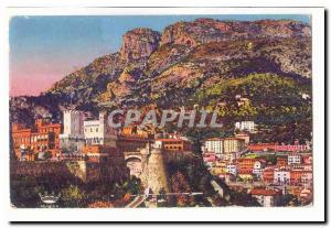 Monaco Postcard Old Palace France and the Dog Tete