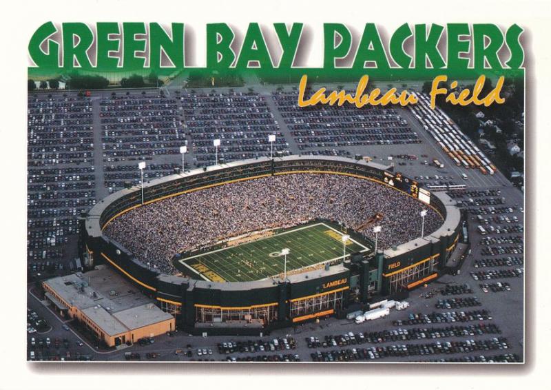 Sold Out Lambeau Football Stadium - Green Bay WI, Wisconsin - Green Bay Packers