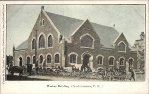 Charlottetown Prince Edward Island Market Bldg c1910 Postcard