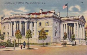 Memorial Continental Hall Washington DC